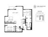 Gull Floor Plan Gull Floor Plan at The Barnum, White Bear Lake